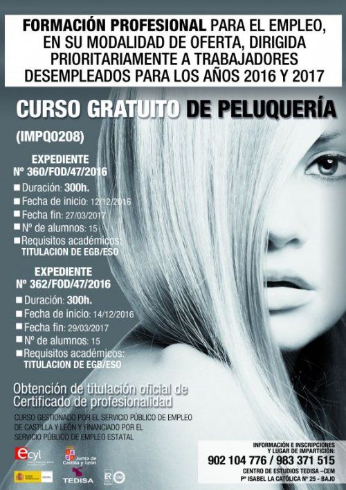 PELUQUERIA 2 TEDISA CEM PELUQUERIA 2 TEDISA CEM