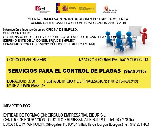 CONTROL DE PLAGAS CONTROL DE PLAGAS