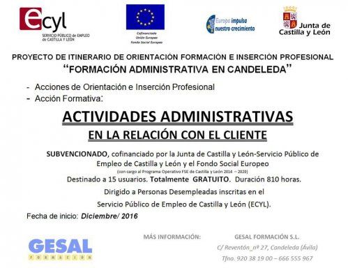 GESAL ENERO ACTIV. ADMINIST