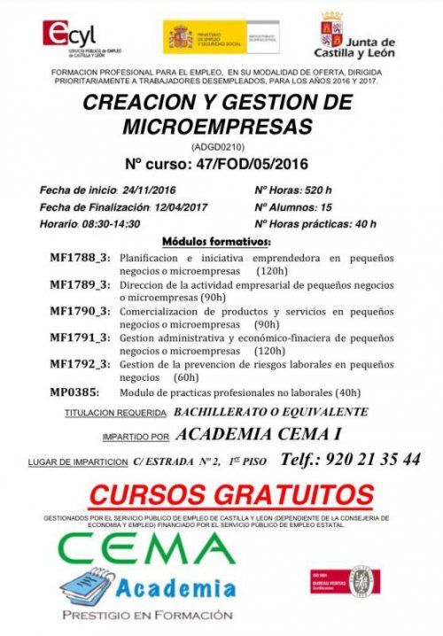CEMA MICROEMPRESAS CEMA MICROEMPRESAS