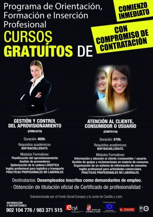 CURSOS APROVI Y CLIENTE sanase