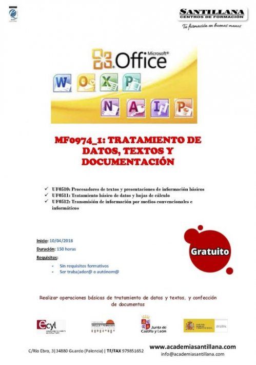 SANTILLANA TRATAMIENTO DE DATOS TEXTOS Y DOCUMENTACIÓN SANTILLANA TRATAMIENTO DE DATOS TEXTOS Y DOCUMENTACIÓN