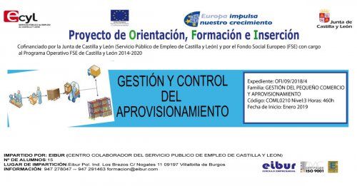GESTION Y CONTROL APROVISIONAMIENTO GESTION Y CONTROL APROVISIONAMIENTO