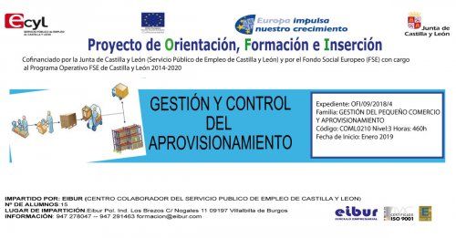 GESTION Y CONTROL APROVISIONAMIENTO