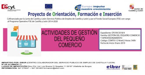 GESTION ACTIV. PEQUEÑO COMERCIO