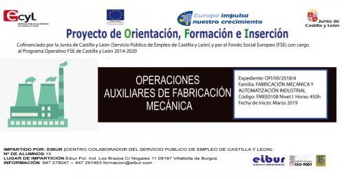 OPERACIONES FABRICACION MECANICA
