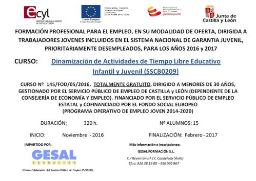 GESAL DINAMIZACION GESAL DINAMIZACION