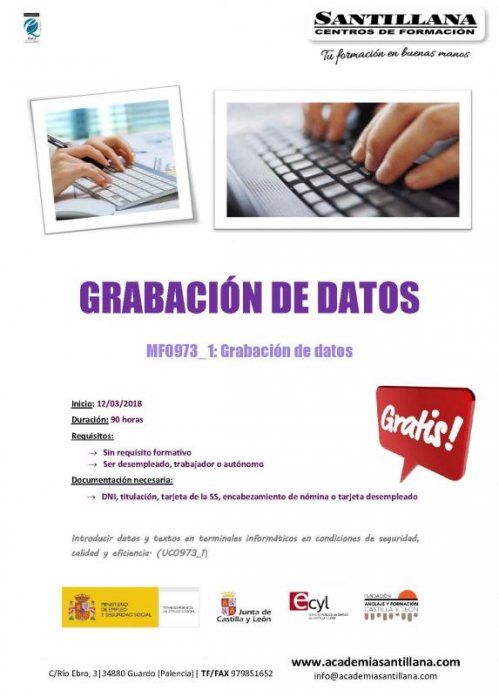 SANTILLANA GRABACIÓN DE DATOS SANTILLANA GRABACIÓN DE DATOS