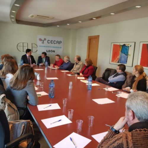 Toma de posesión de la Presidencia de CECAP León